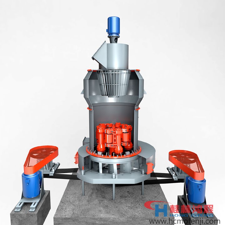 桂林鴻程磨粉機，雷蒙磨粉機升級版， HC1700縱擺磨粉機