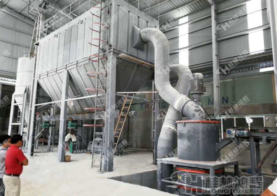 桂林鴻程白云石磨粉機(jī)，環(huán)保磨粉機(jī)-HCH超細(xì)環(huán)輥磨粉機(jī)環(huán)保設(shè)備