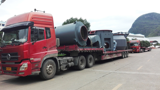 桂林鴻程立磨完成HLM1700又一條生產(chǎn)線，并交付客戶
　　