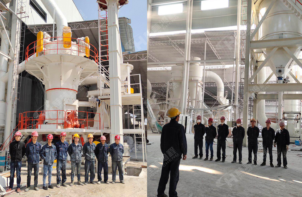 直擊桂林鴻程超細(xì)立磨安裝現(xiàn)場！